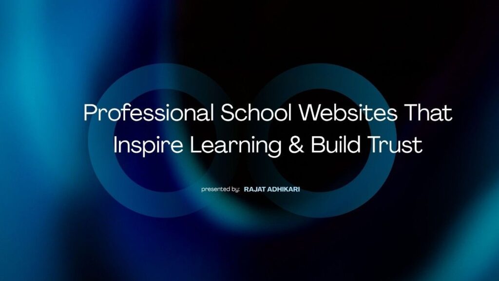 Freelance School Website Developer providing School Website Development Services with online admission, student portal, and responsive design for educational institutions in India.