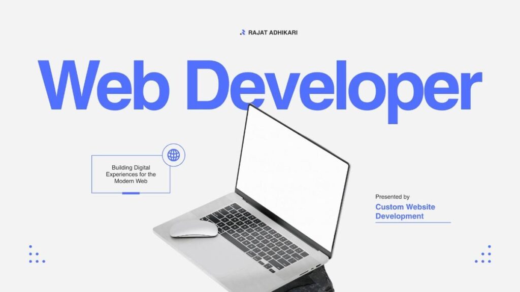 Freelance Website Developer India creating custom business websites