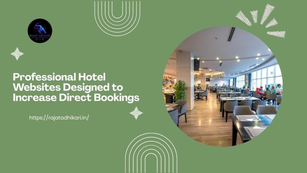 Freelance Hotel Website Developer creating custom WordPress hotel websites for hotels, resorts, restaurants, and hospitality businesses