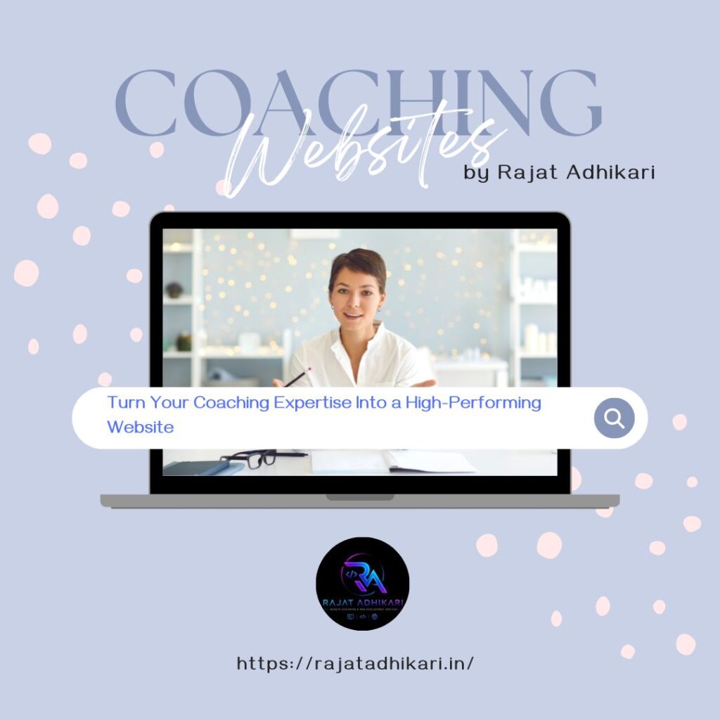 Website Developer for Business Coaches – high-performing business coaching website