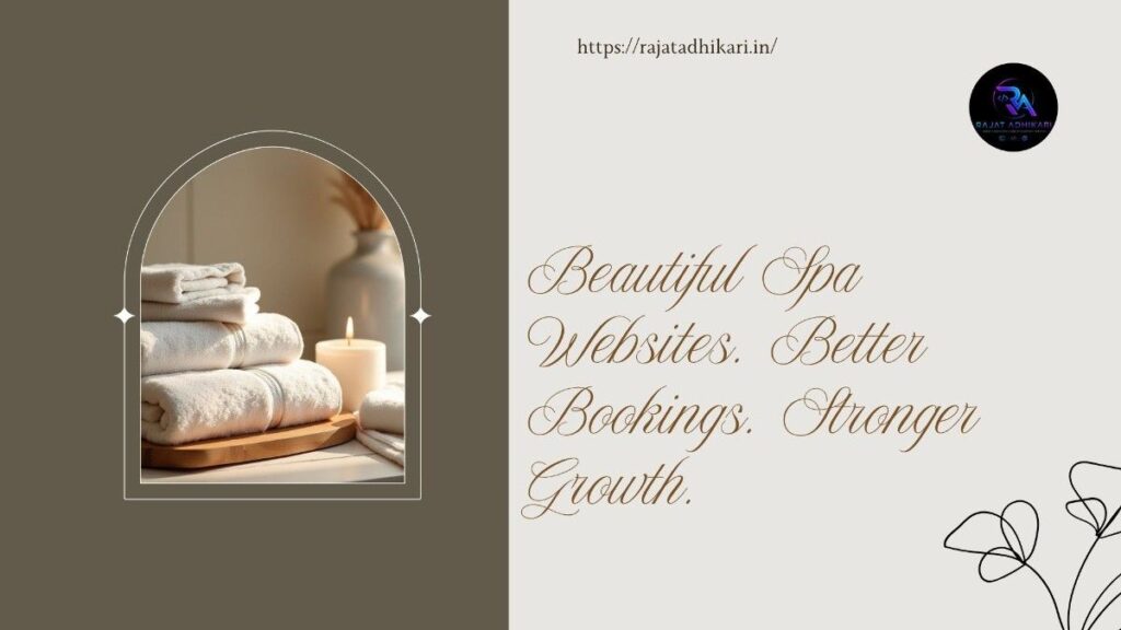 Freelance Spa Website Developer creating a custom spa website